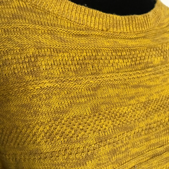 Ann Taylor LOFT mustard yellow pullover sweater - Picture 6 of 8